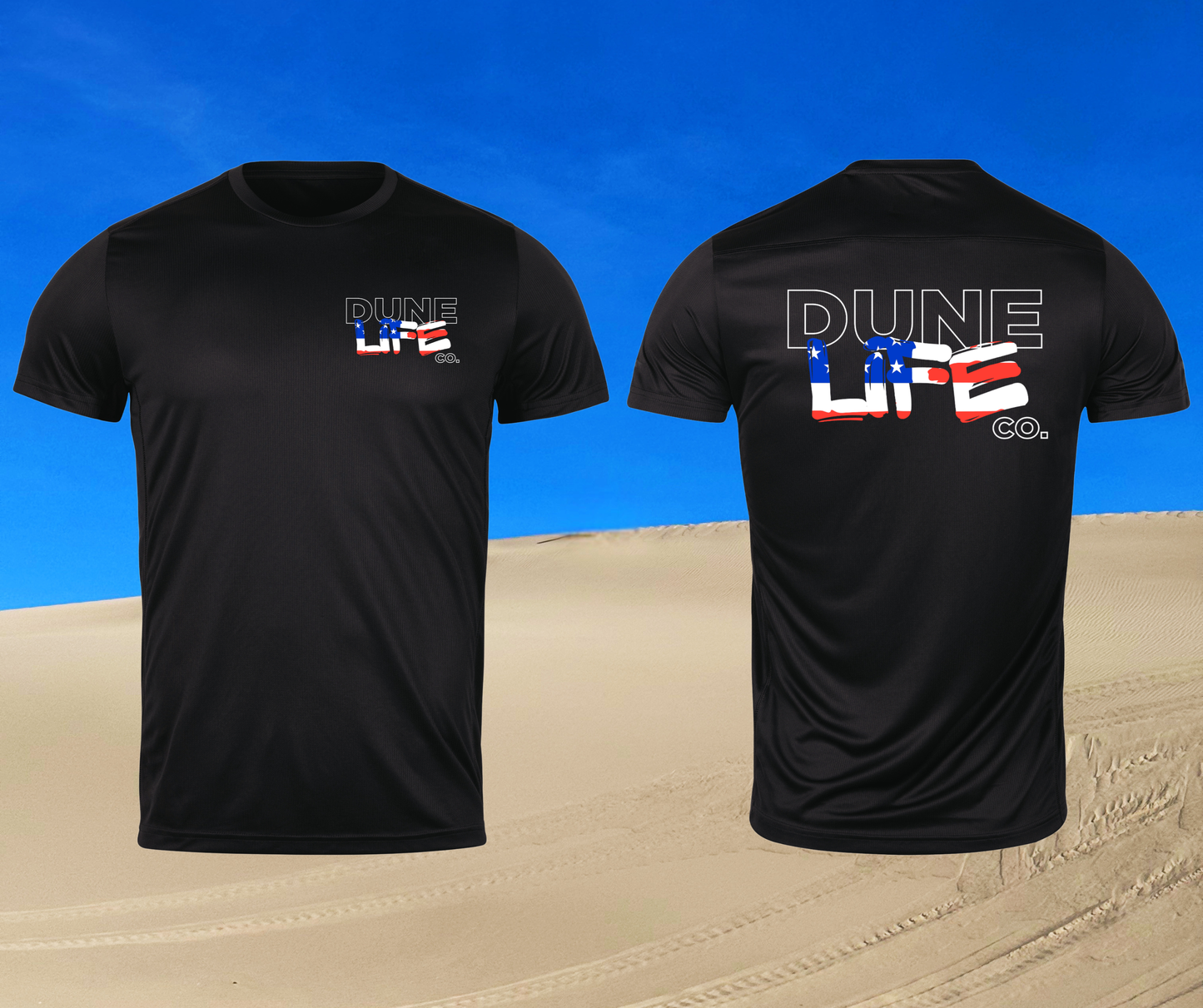 Dune Life Co. USA Logo Performance Shirt