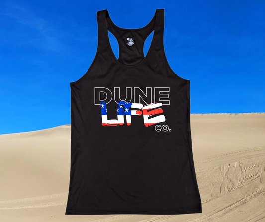 Dune Life Co. USA Logo RacerBack Tank